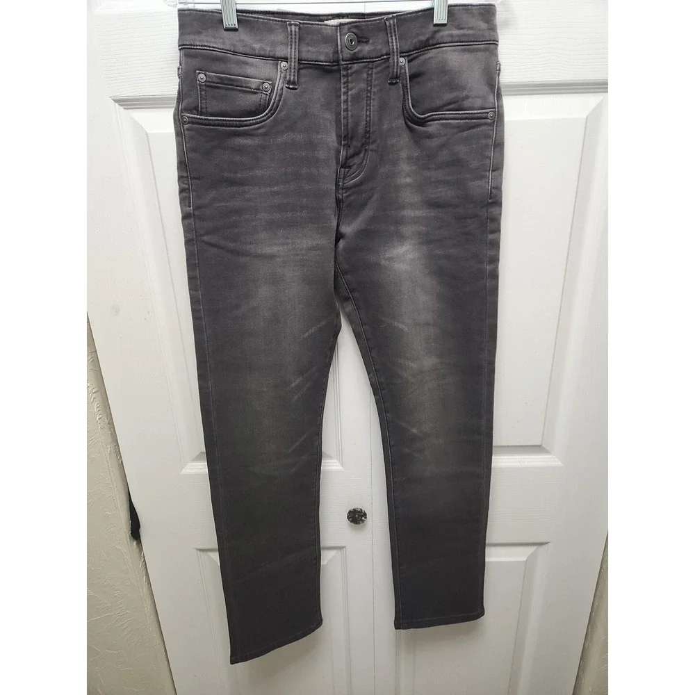 Joseph Abboud Mens Chocolate Slim‎ Straight Leg Stretch Denim Jeans Size 30 x 30